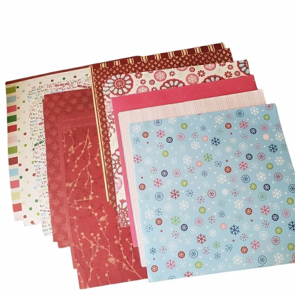Scrapbooking & Crafting Holiday Card Stock and Organizers